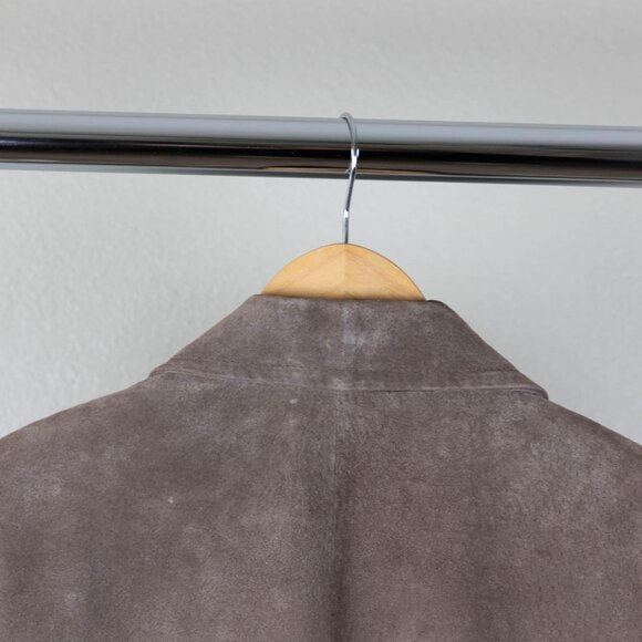 Vintage St. John’s Bay Suede Blazer – Taupe - Picture 5 of 15